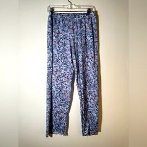 Floral Patterned Pajama Pants